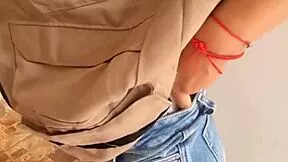 colombian engineer nataly bends for anal before work cumshot