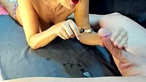 watch this super gilf mommy devour cocks in her epic cumshot blowjob mix