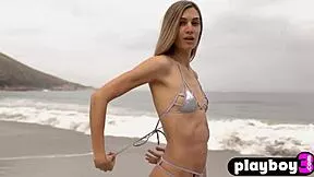 BEAUTIFUL LAURA DEVUSHCAT RIPS LINGERIE OFF SMALL TITS!