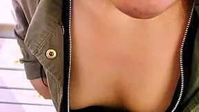 young wife flashes wet panties then bends for outdoor doggystyle