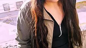 young wife flashes wet panties then bends for outdoor doggystyle