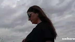 dirty old dads pick up whores on the street for hardcore car fucks and blowjobs