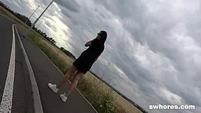 dirty old dads pick up whores on the street for hardcore car fucks and blowjobs