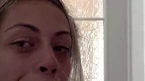 Skinny pigtail sub candie cross chokes on brutal throatpie gagging in fishnet humiliation