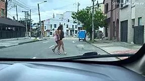 two hot latina stepsisters convince me to fuck their big asses outdoors in doggystyle and cowgirl