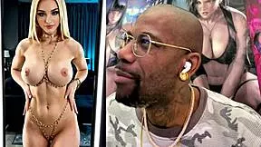 fresh chained indian teen rubs hairy pussy in gold bdsm lonely naked blonde beauty