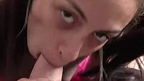 Skinny pigtail sub candie cross chokes on brutal throatpie gagging in fishnet humiliation