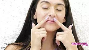 damn this teen college student's body is perfection for daddy swallow