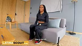 fitness ebony latina's bubble butt stretches wide in hardcore pov anal doggystyle close-up