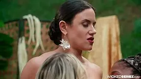 Vanna Bardot's 66th Day Scissoring Kiss With Milf