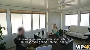 VIP4K. Hot Stripper Allie Rae Rips Clothes for Cash Sex on Camera!