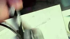 Practicing hairy pussy fetish play 😏💦