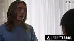 hot asian stepsis lulu chu taunts stepbro with stepmom nudes mid fuck... damn