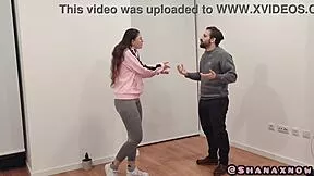 bratty internet karen with glasses and long hair teases like a pro but hides her mommy latina secrets