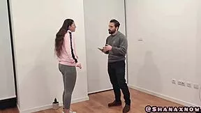 bratty internet karen with glasses and long hair teases like a pro but hides her mommy latina secrets