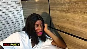 aww cute teen argues then gets her small tits slapped and ass ripped in bedroom revenge fuck 😠🔥