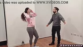 bratty internet karen with glasses and long hair teases like a pro but hides her mommy latina secrets