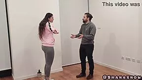 bratty internet karen with glasses and long hair teases like a pro but hides her mommy latina secrets