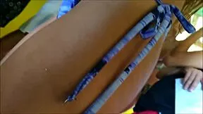 back in hd style cum loads on this brazilian teen voyeur ass!