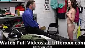 oh man officer jack fucks veronica church's big tits so hard she cums ripping clothes