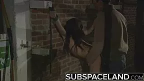 Teen Tied Humiliated Slapped Wet Towel Submission Brutal