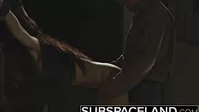 Teen Tied Humiliated Slapped Wet Towel Submission Brutal