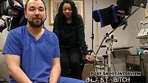 😩 yasmine woods' shaved pussy moans under cum blast in close-up face fuck!