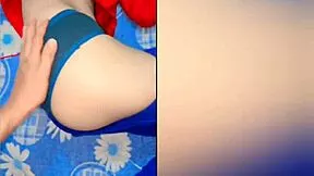 desi teen's super tight pussy stretched in hardcore indian pounding