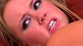 Fingering Blonde Milf's Gaping Asshole in Lingerie Before Doggystyle Pound