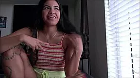 step daughter's lesbian girlfriend tries cock with alex adams