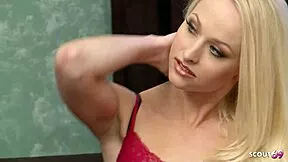 fit slim teen 18+ lesbian dildo fucks big tits blonde stepmom to real orgasm