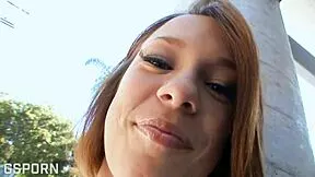 sexy teen with nice ass and wet pussy rides cowgirl then takes doggy cum on ass