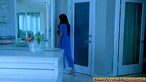 savanah sixx's tight teen pussy gets wrecked by tommy gunns' fat cock