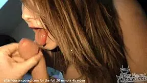 huge titted first timer student deepthroats on casting sofa