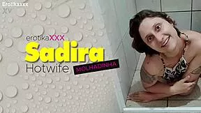 i can't stop watching sadira hotwife's curvy wet body