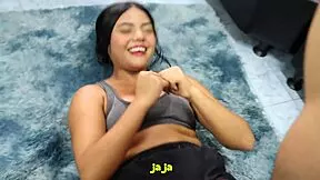 My boxing instructor's huge cock was too tempting, so i dropped to my knees and sucked it hard as his colombian student with tattoos and brown eyes