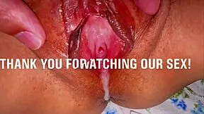 Virgin's shaved pussy groped as Christmas gift - wanna taste?🎄