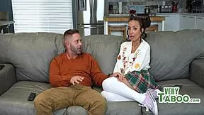 i let stepdad jack off on my petite body while napping huge mistake