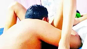 Licking My Skinny Stepsister's Ass And Pussy Before Creampie Thrust