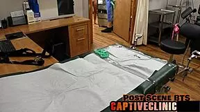 Corporate slaves zombae teases rips clothes chokes deepthroats in BDSM domination