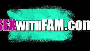 bratty stepsister faces consequences from stepbrother in intense family encounter