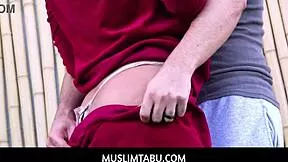 Arab Wife Kira Perez Cheats with Trainer Cock Hijab On