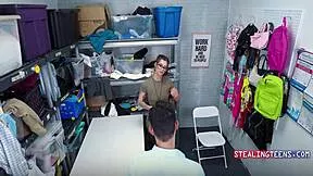 big butt military girl remy woods caught stealing gets dominated hard by tony marzo