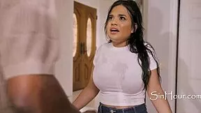 yo tiny bratty latina riding that huge bbc from isiah maxwell as her naughty apology to summer col