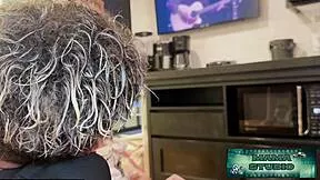 Horny stepmom maid catches me watching porn gets ass fucked to keep secret