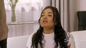 yo tiny bratty latina riding that huge bbc from isiah maxwell as her naughty apology to summer col