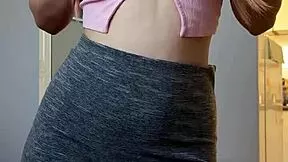 sis, why you fingering that shaved pussy and stripping for me like that?