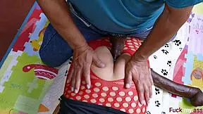 dredds monster cock destroys my tight pussy slow down it hurts so bad!!