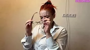 sis's best friend 😏 begs to lose virginity with dirty handjob talk