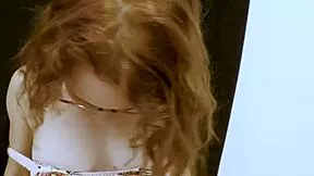 Petite Ginger Luna Deepthroats Then Rims Sloppily